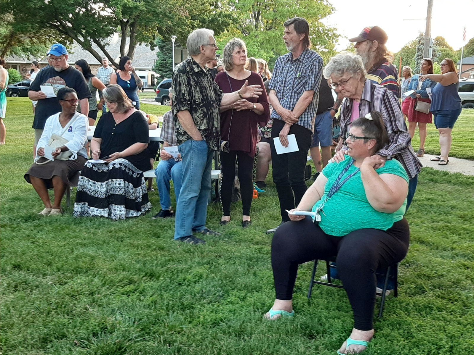 Candlelight vigil